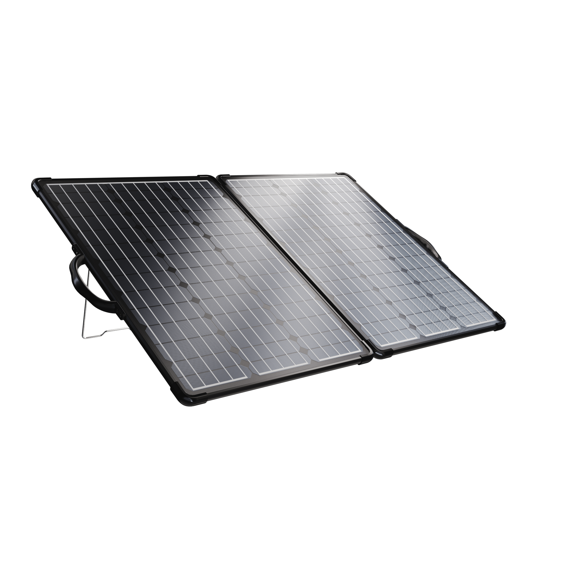 Plk 120W Portable Solar Panel Kit, Lightweight Briefcase with 20A Charge Controller AcoPower Portable Panels