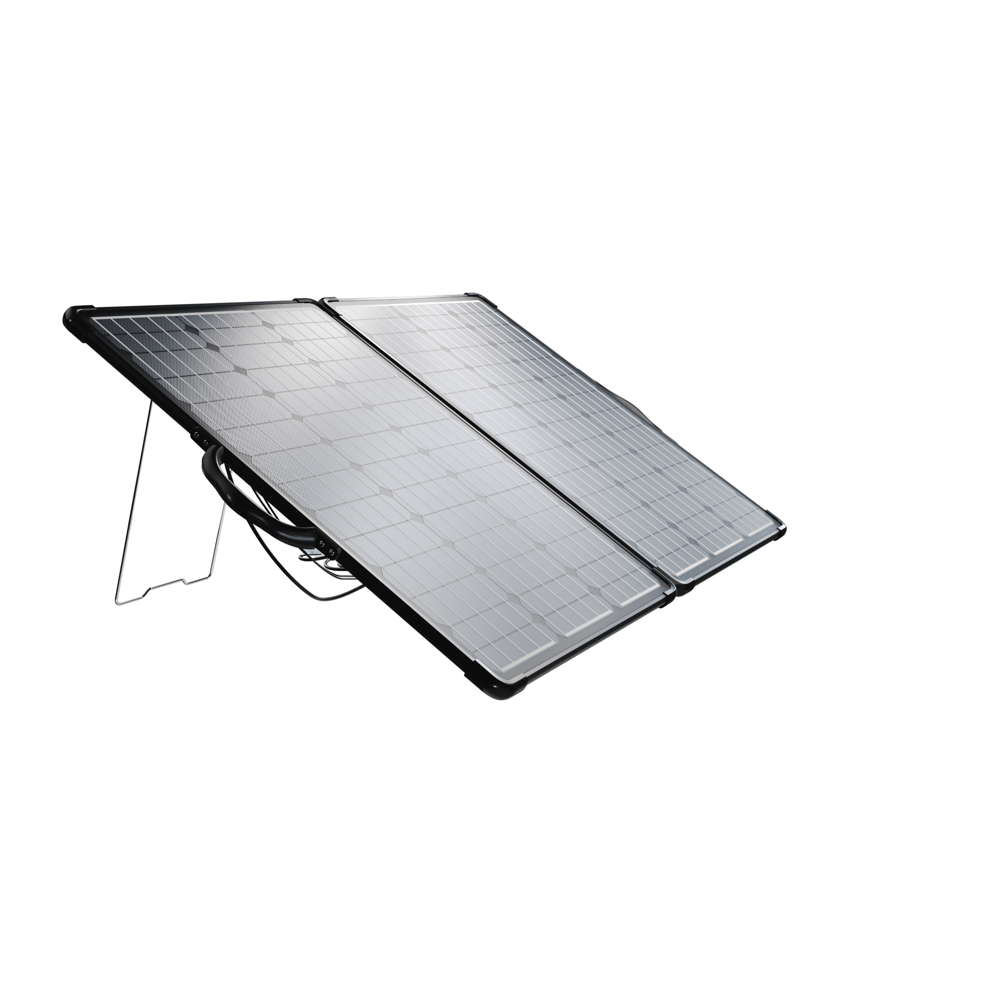 Plk 120W Portable Solar Panel Kit, Lightweight Briefcase with 20A Charge Controller AcoPower Portable Panels