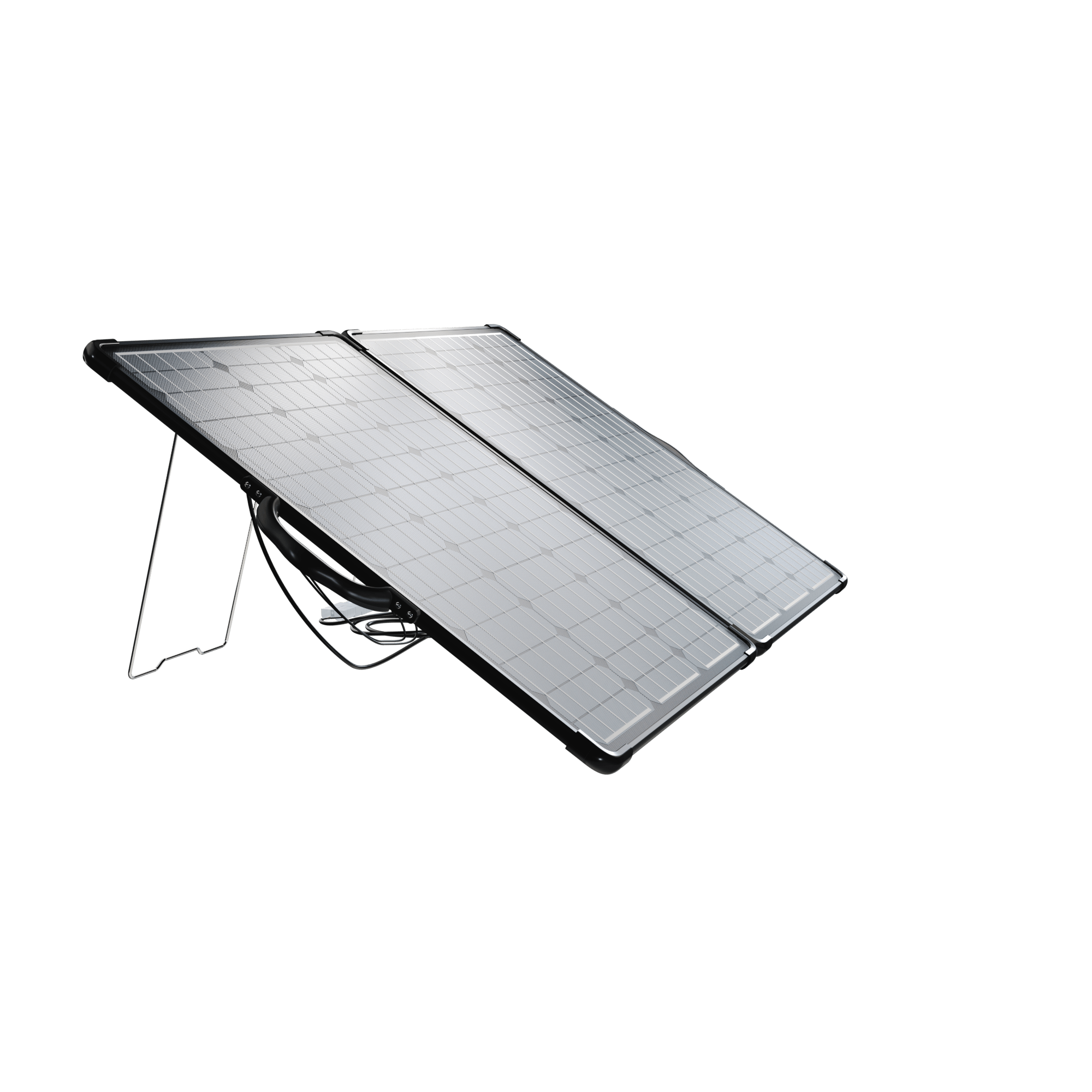 Plk 120W Portable Solar Panel Kit, Lightweight Briefcase with 20A Charge Controller AcoPower Portable Panels