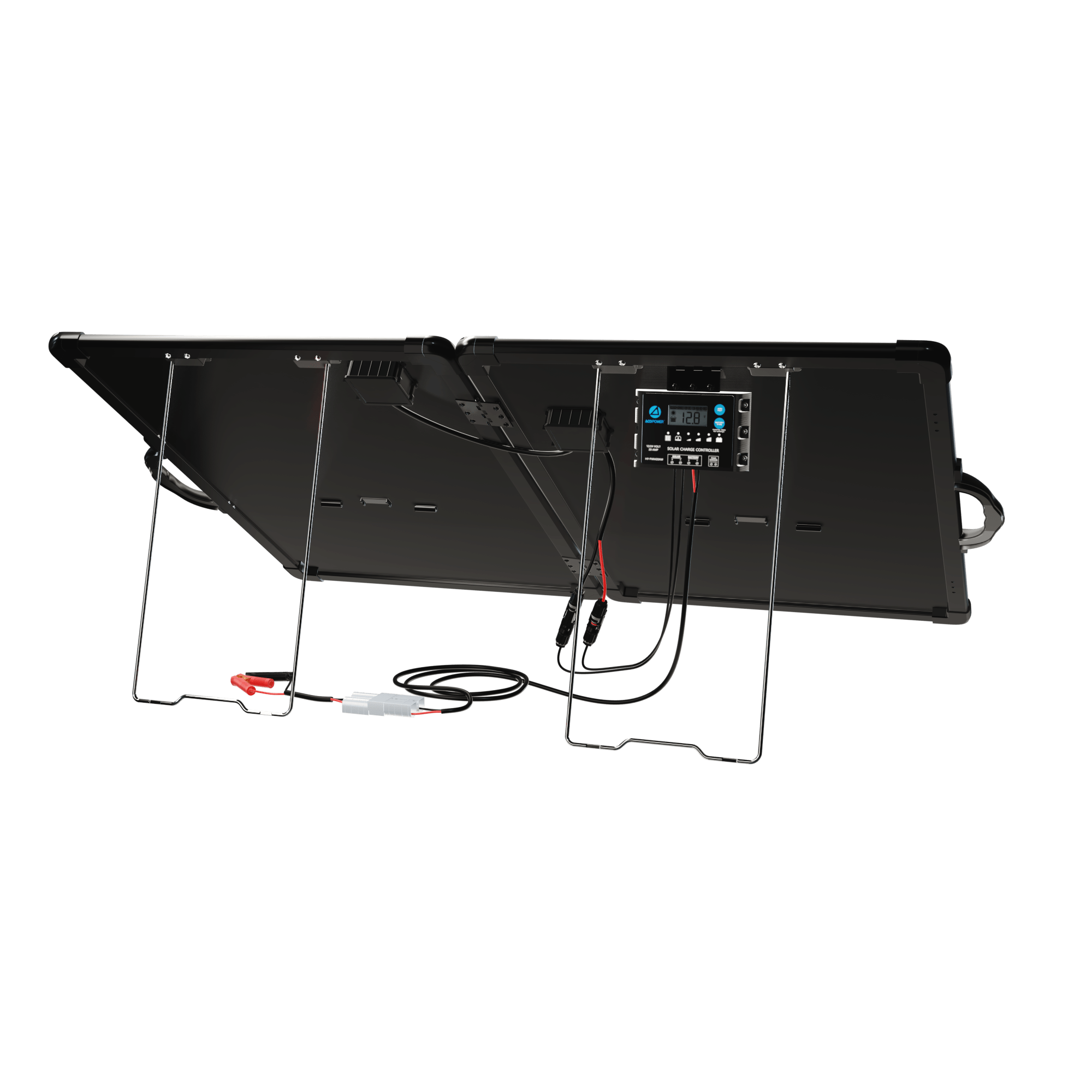 Plk 120W Portable Solar Panel Kit, Lightweight Briefcase with 20A Charge Controller AcoPower Portable Panels