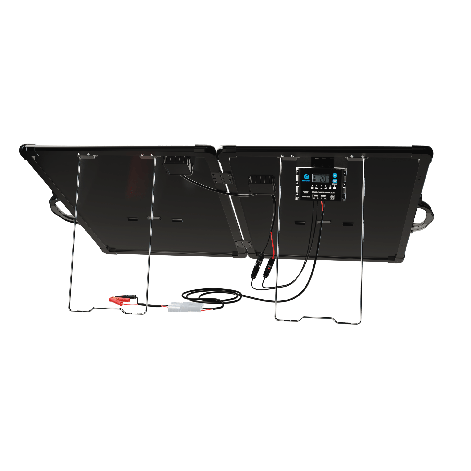 Plk 120W Portable Solar Panel Kit, Lightweight Briefcase with 20A Charge Controller AcoPower Portable Panels