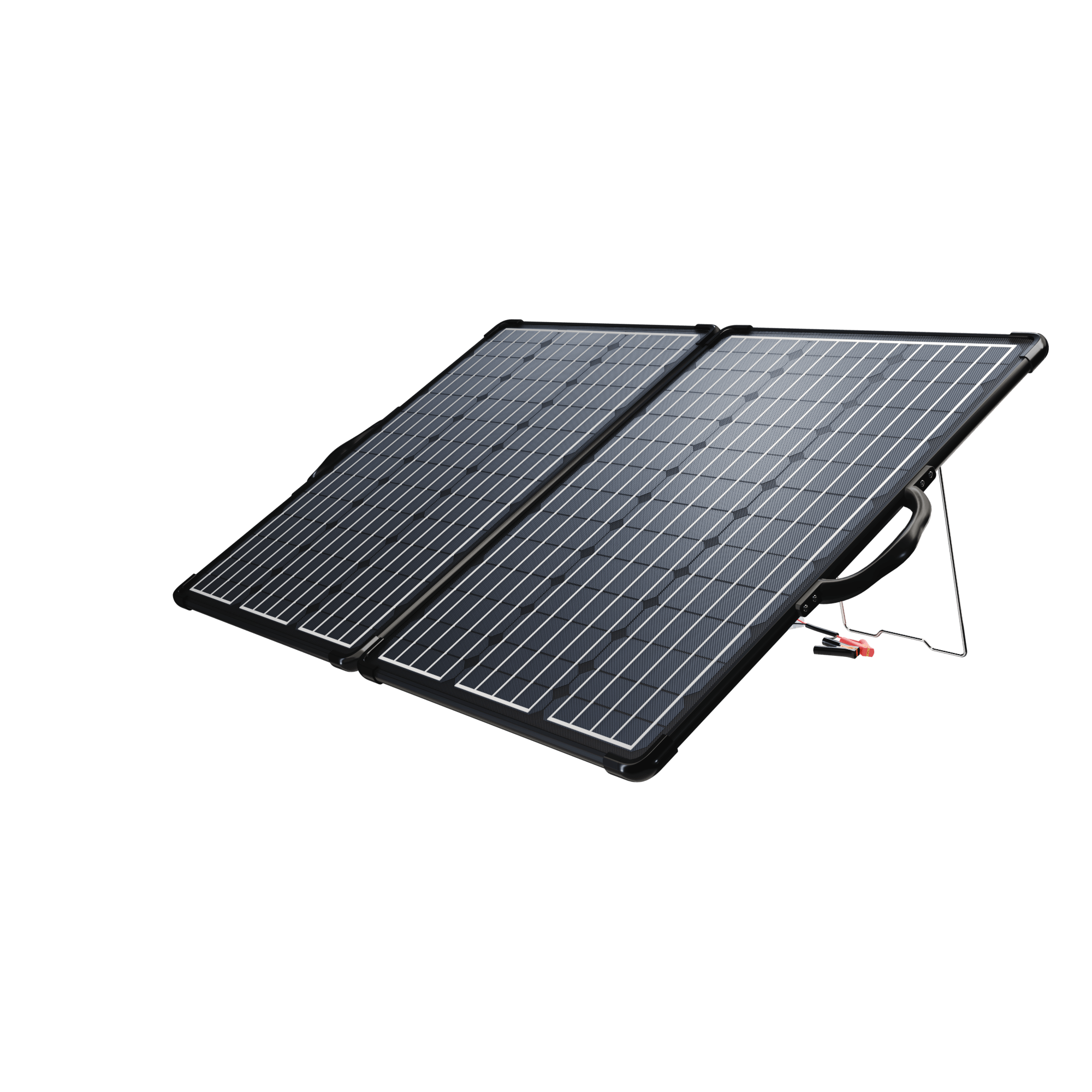 Plk 120W Portable Solar Panel Kit, Lightweight Briefcase with 20A Charge Controller AcoPower Portable Panels