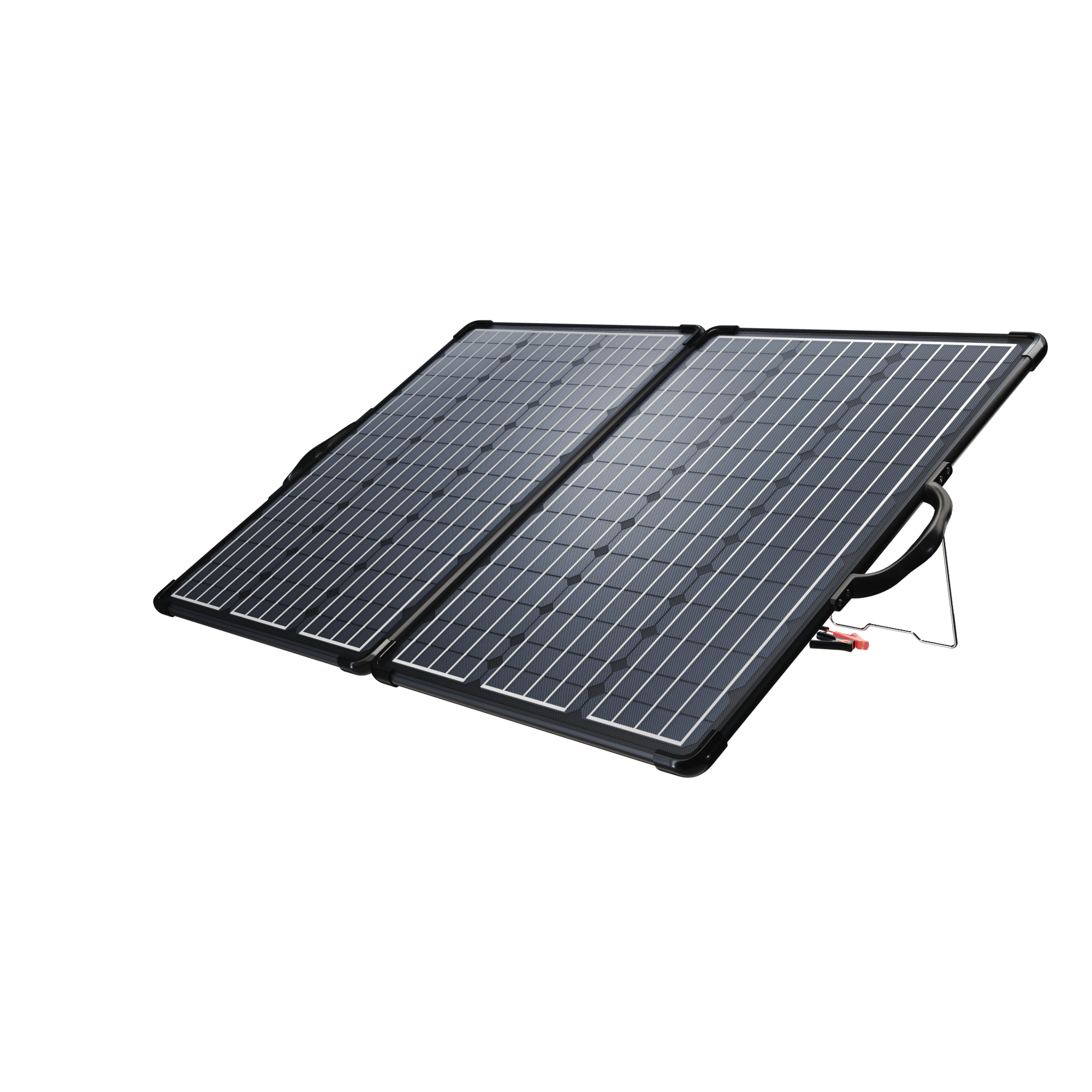 Plk 120W Portable Solar Panel Kit, Lightweight Briefcase with 20A Charge Controller AcoPower Portable Panels