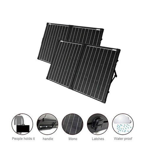 Ptk 200W Portable Solar Panel Kit Briefcase AcoPower Portable Panels